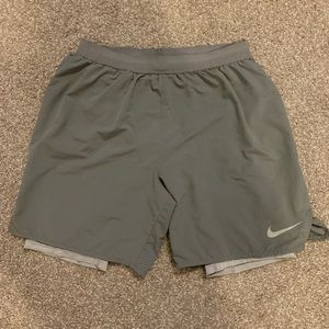 Nike athletic/running shorts.